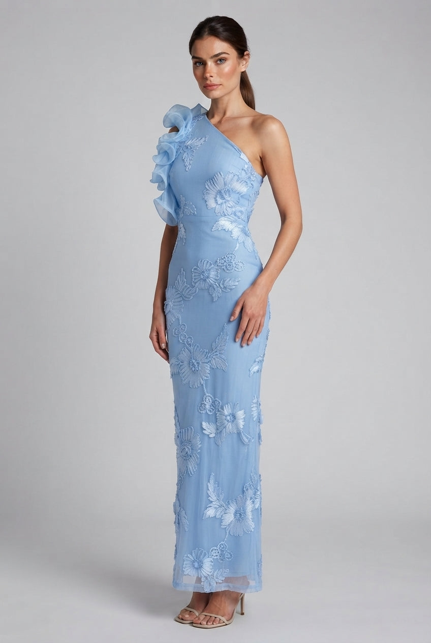 Faustine Floral Column Maxi Dress