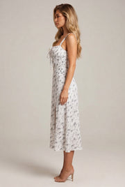 Floral Midi Bohemian Tank Dress — Printing — AI-generated studio right-side profile