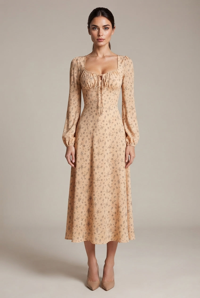 Gabrielle Floral Midi Dress
