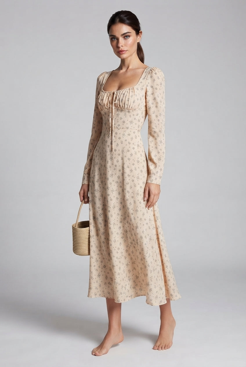 Gabrielle Floral Midi Dress