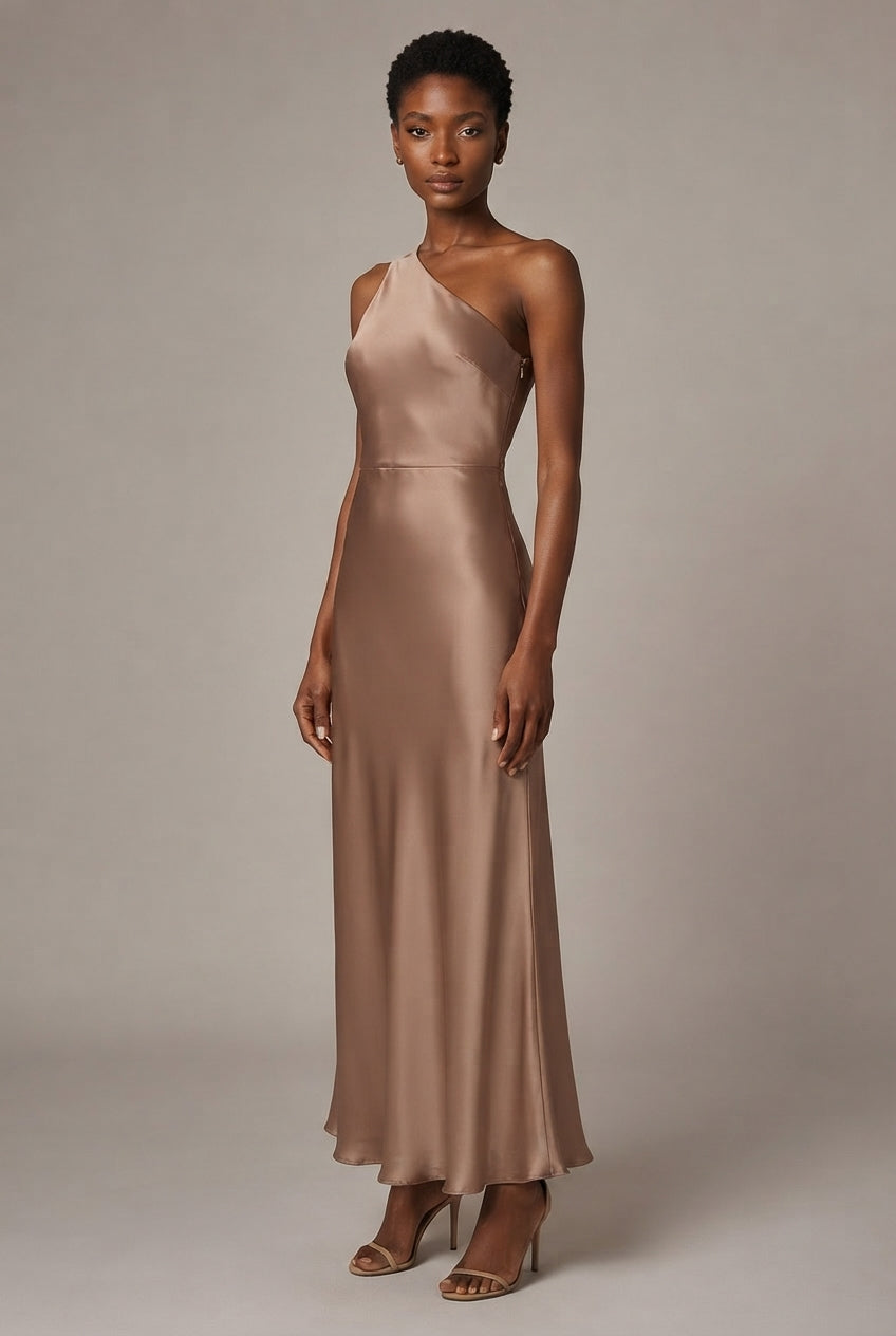 Violette Satin Slip Dress
