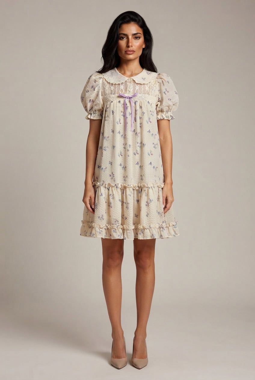 Liliane Wisteria Midi Dress